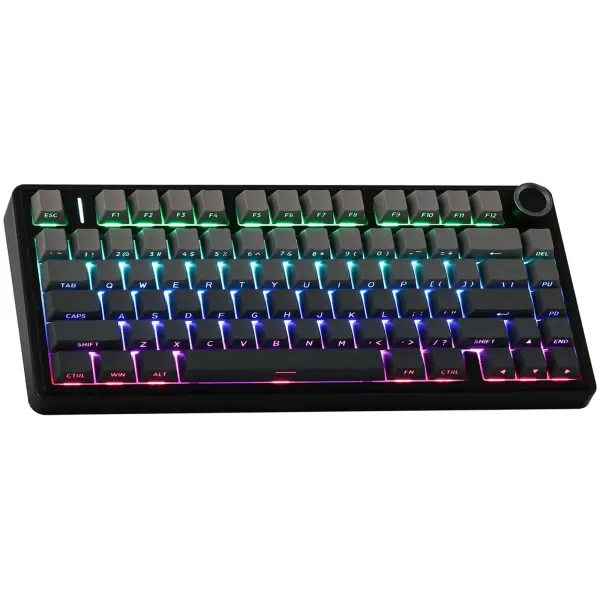 Купити Клавіатура AULA F75 Wireless Gasket Reaper Switch Black/Grey (6948391209913) - фото 5