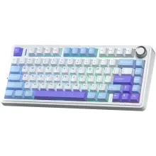 Купить Клавиатура AULA F75 Wireless Gasket Reaper Switch Purple (6978080501479) - фото 3