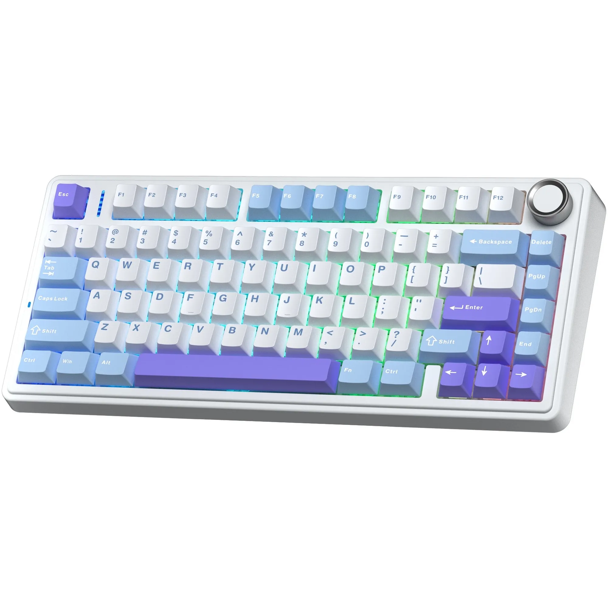 Купить Клавиатура AULA F75 Wireless Gasket Reaper Switch Purple (6978080501479) - фото 3