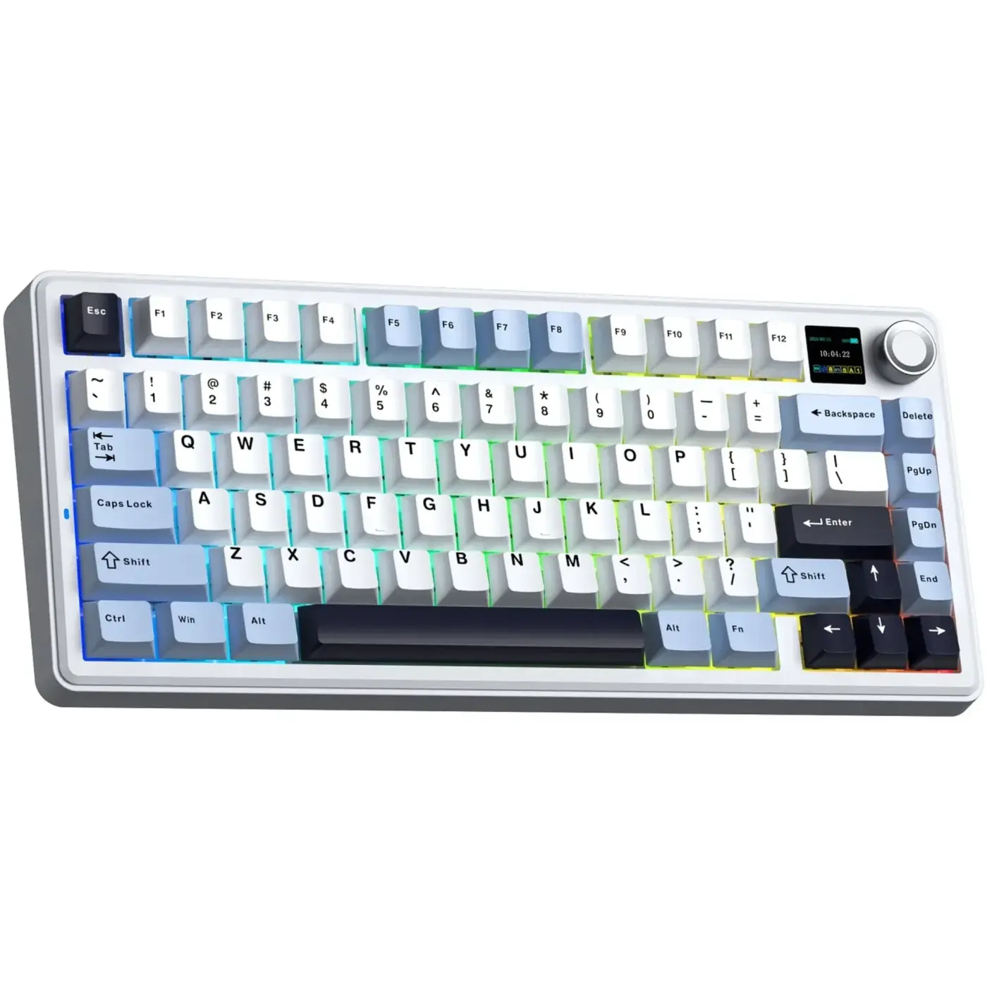 Купити Клавіатура AULA F75 MAX Wireless Gasket Reaper Switch White (6978080501158) - фото 2