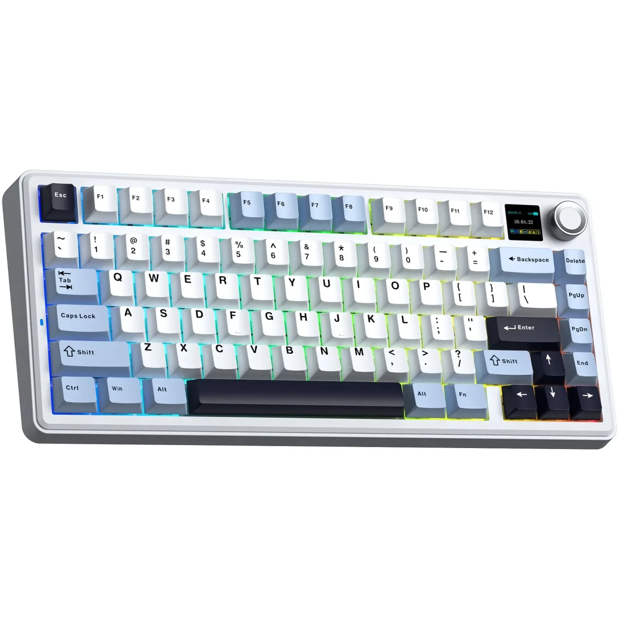 Купити Клавіатура AULA F75 MAX Wireless Gasket Reaper Switch White (6978080501158) - фото 2