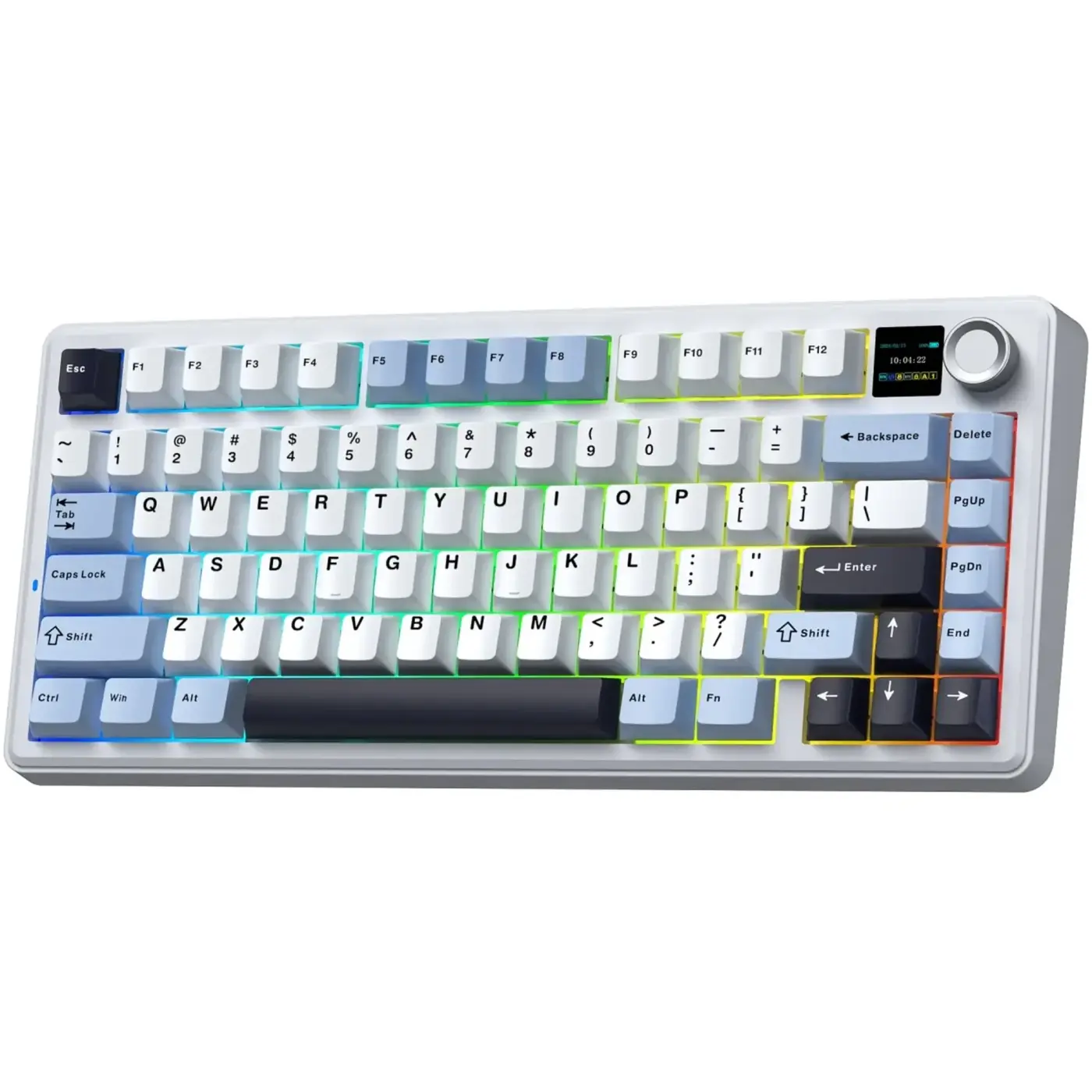 Купити Клавіатура AULA F75 MAX Wireless Gasket Reaper Switch White (6978080501158) - фото 3