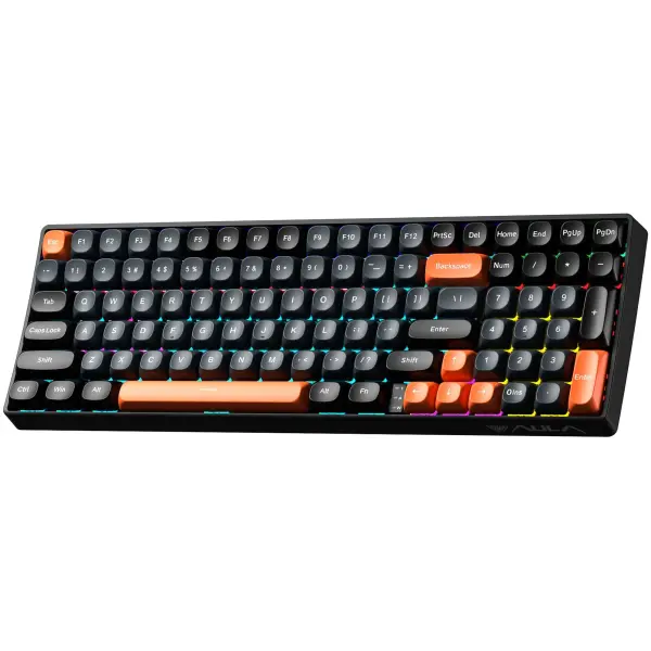 Купить Клавиатура AULA S100 Wired Brown Switch Black (6948391203157) - фото 2