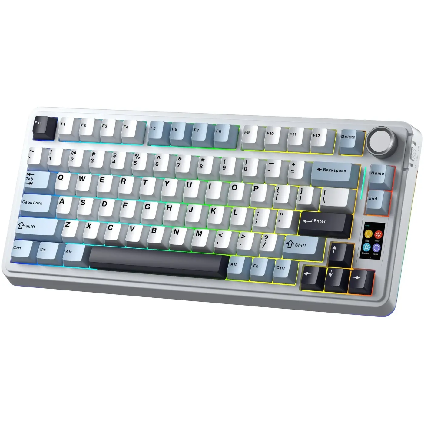 Купити Клавіатура AULA S75 Pro Wireless Star Vector Switch White (6978080502148) - фото 3