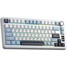 Купити Клавіатура AULA S75 Pro Wireless Star Vector Switch White (6978080502148) - фото 4