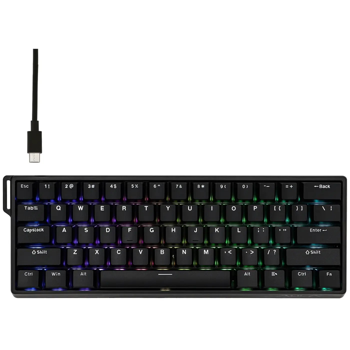 Купить Клавиатура AULA WIN60 HE Magnetic Switch Black (6978080504029) - фото 3