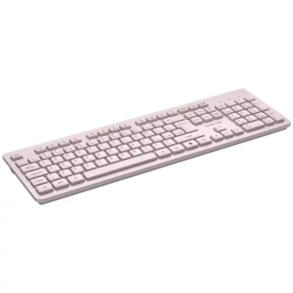 Купить Клавиатура Canyon HKB-W01 Silent Wireless UA Beige (CNS-HKBW01BG) - фото 5