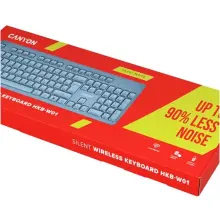 Купить Клавиатура Canyon HKB-W01 Silent Wireless UA Blue (CNS-HKBW01BL) - фото 6