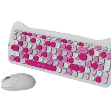Купити Комплект клавіатура та мишка Canyon HSET-W6 Kitty Edition Wireless UA Pink (CNS-HSETW6PK) - фото 5