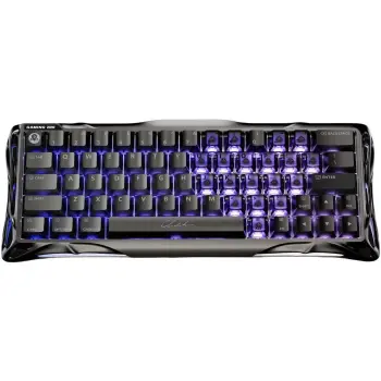 Купити Клавіатура GravaStar Mercury V60 Pro Blackcore 8k RGB GunMetal (GSV60PRO_XTAL_BLK) - фото 1