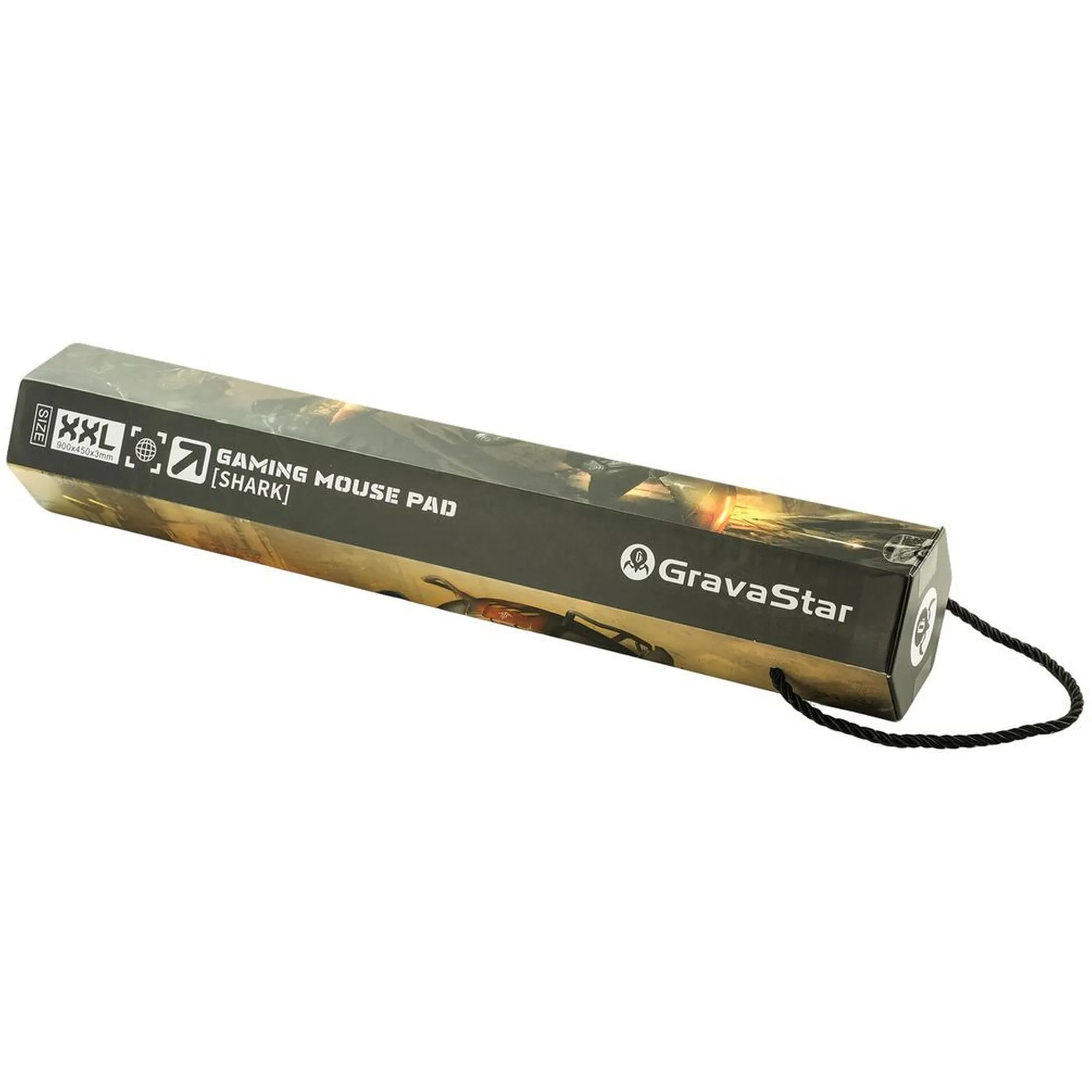 Купить Игровая поверхность GravaStar SHARK XL Black (GSA8_MPD_SHARK) - фото 4