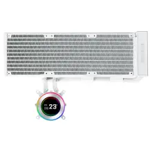 Купити Система водяного охолодження Lian Li HydroShift II LCD-C 360 White (G89.GHS2LCD36W.00) - фото 1