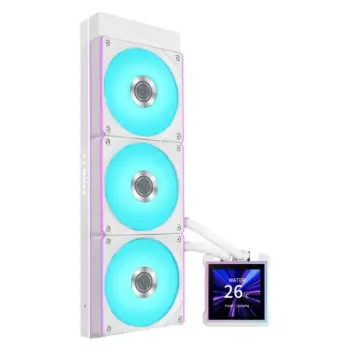 Купити Система водяного охолодження Lian Li HydroShift II LCD-S 360CL White (G89.GHS2LCDS36CW.00) - фото 1