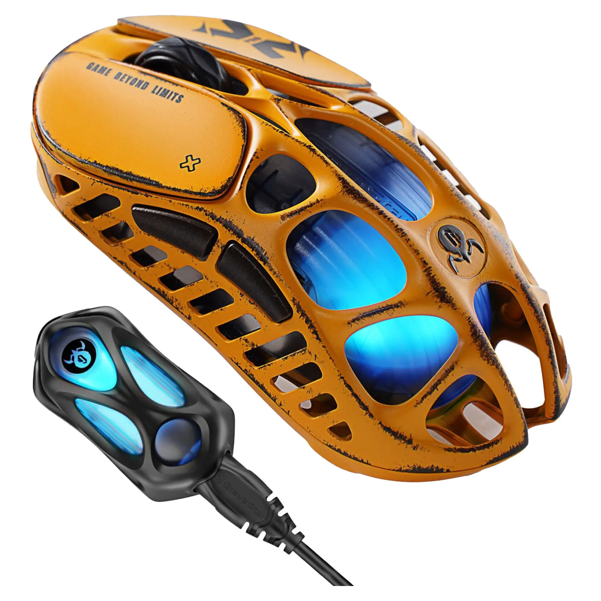 Купити Мишка GravaStar Mercury X Pro Special Edition Battle-Worn Yellow (GS_X_PRO_YLW) - фото 2