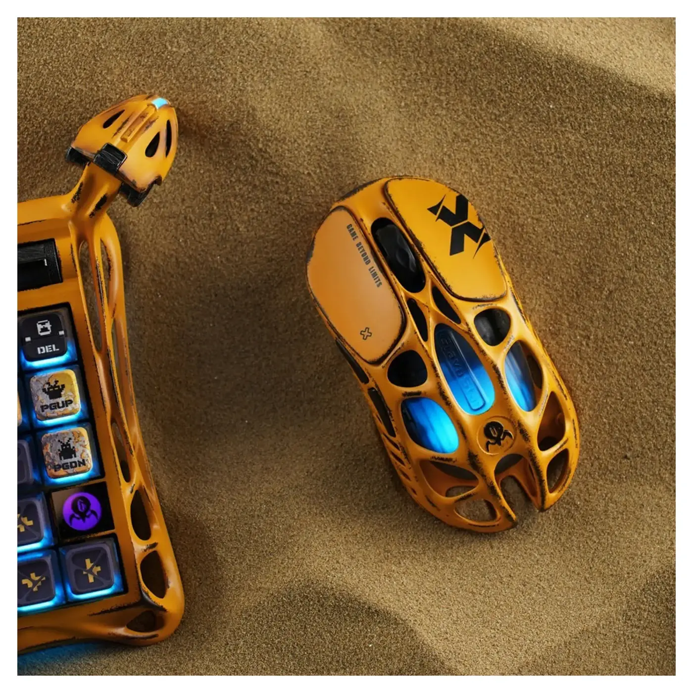 Купити Мишка GravaStar Mercury X Pro Special Edition Battle-Worn Yellow (GS_X_PRO_YLW) - фото 6