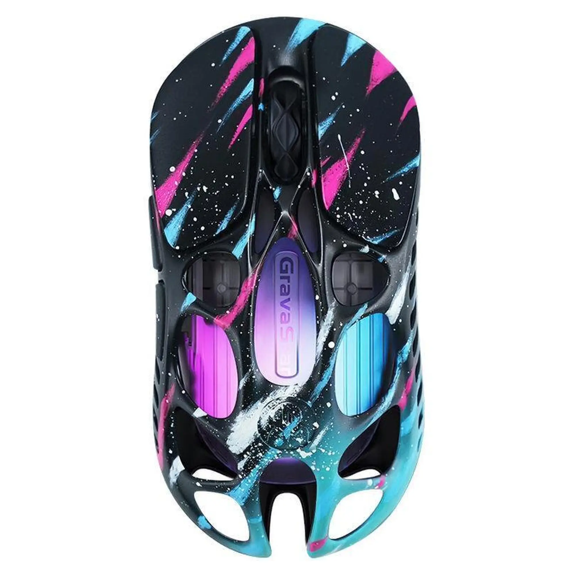 Купити Мишка GravaStar Mercury X Pro Neon Graffiti (GSXPRO_CG_BLK) - фото 1