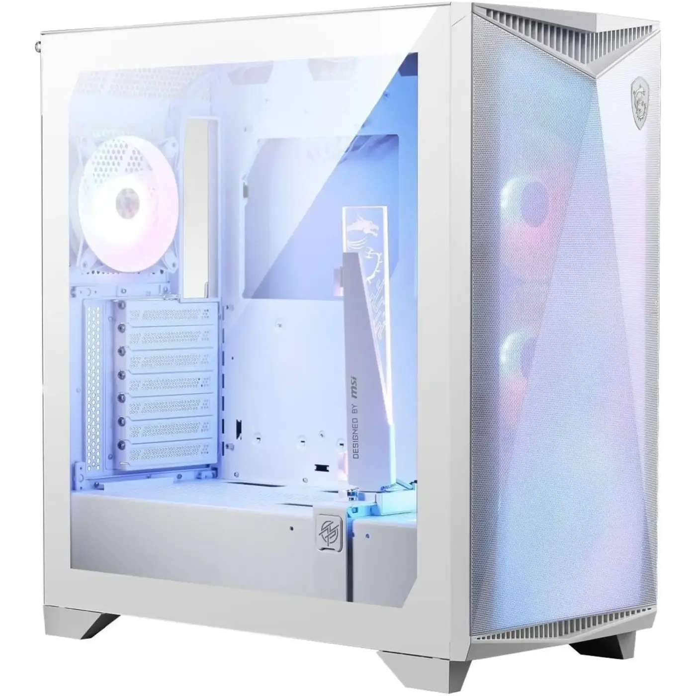 Купить Корпус MSI MPG GUNGNIR 300R AIRFLOW WHITE (Mid Tower, ARGB, White) - фото 2