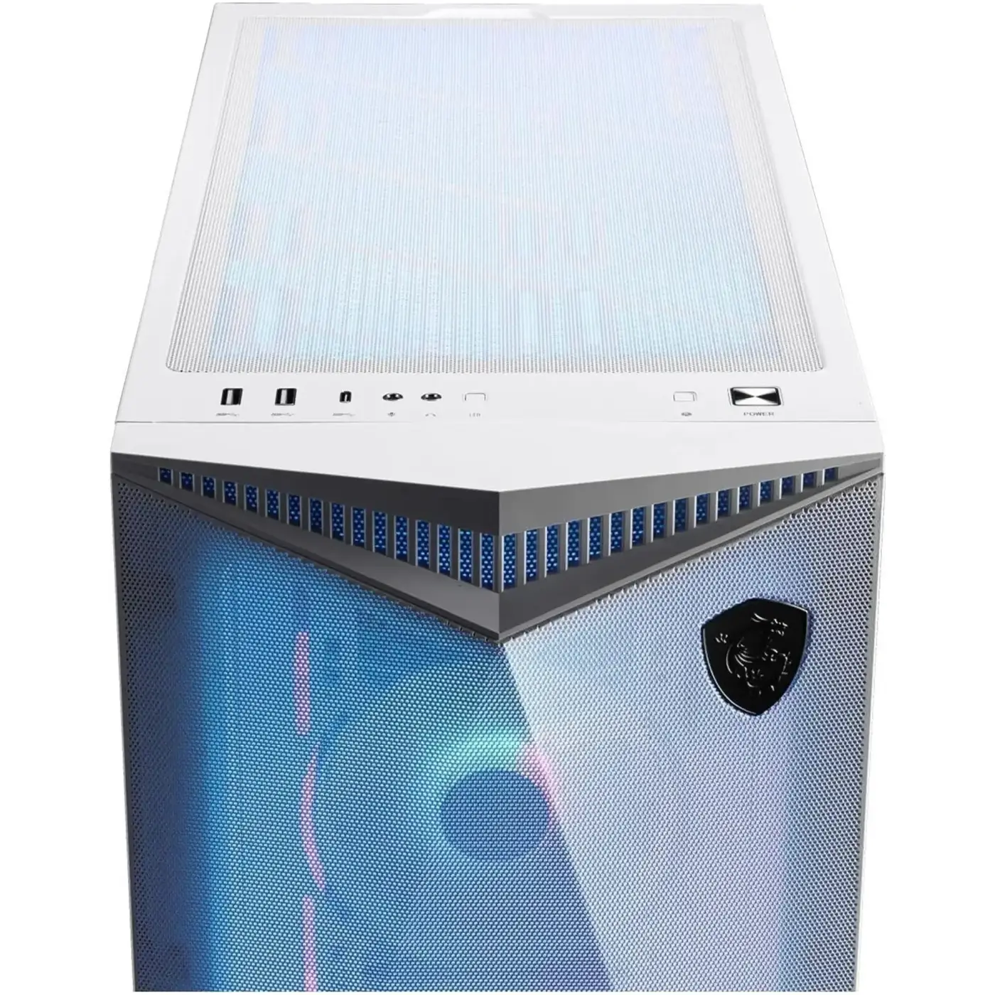 Купить Корпус MSI MPG GUNGNIR 300R AIRFLOW WHITE (Mid Tower, ARGB, White) - фото 6
