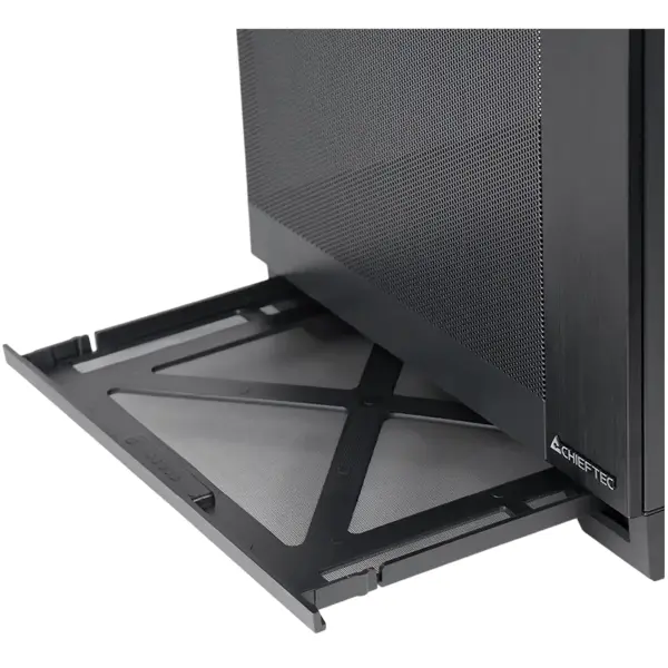 Купить Корпус Chieftec VISIO AIR GM-30B-M-OP ATX, без БЖ, Black - фото 9