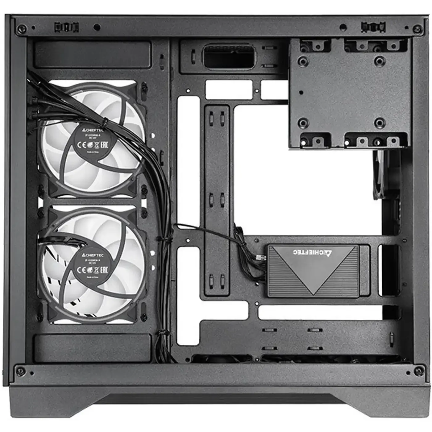 Купить Корпус Chieftec VISIO GM-30B-TG-OP ATX, без БЖ, Black - фото 3