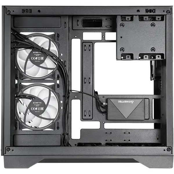 Купить Корпус Chieftec VISIO GM-30B-TG-OP ATX, без БЖ, Black - фото 3