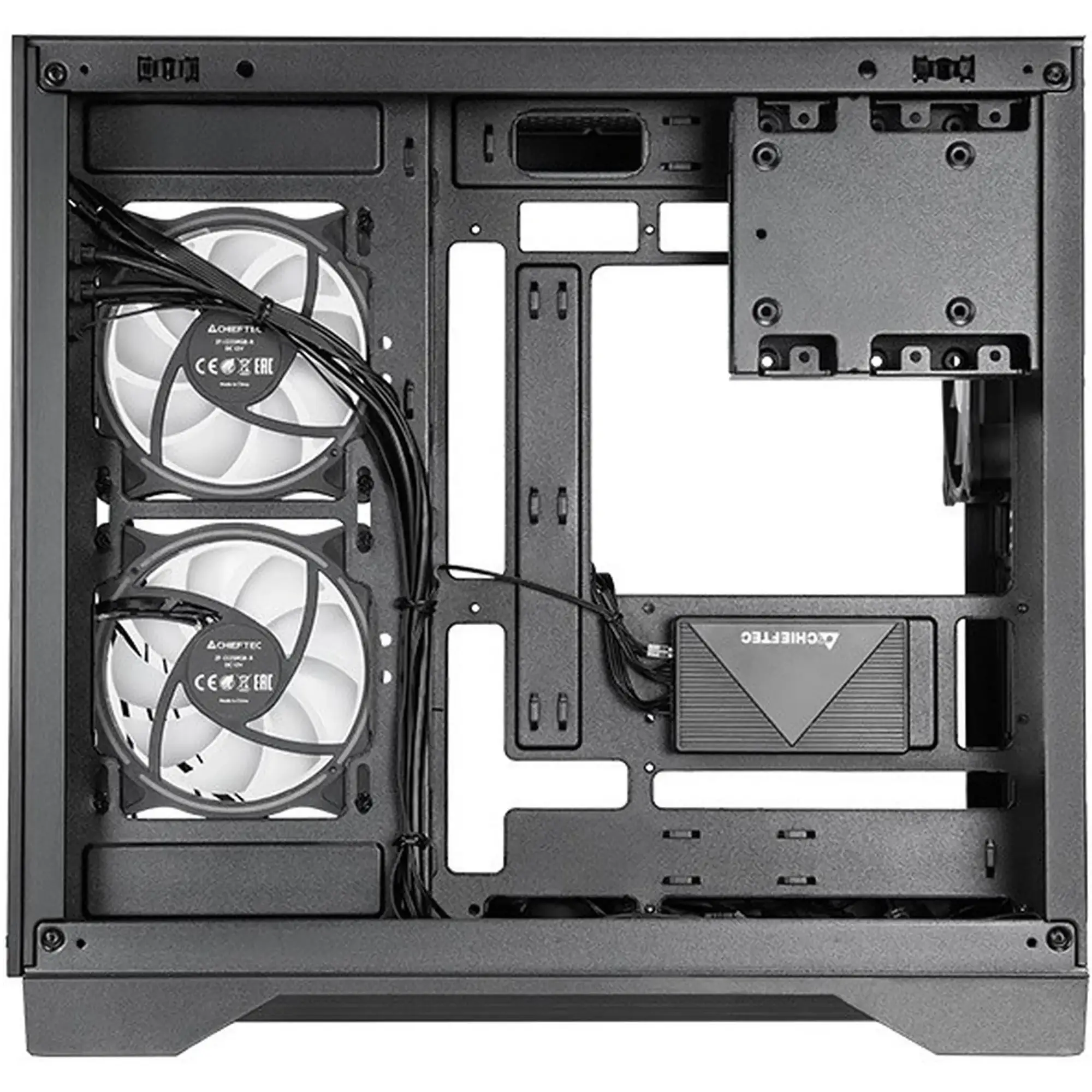 Купить Корпус Chieftec VISIO GM-30B-TG-OP ATX, без БЖ, Black - фото 3
