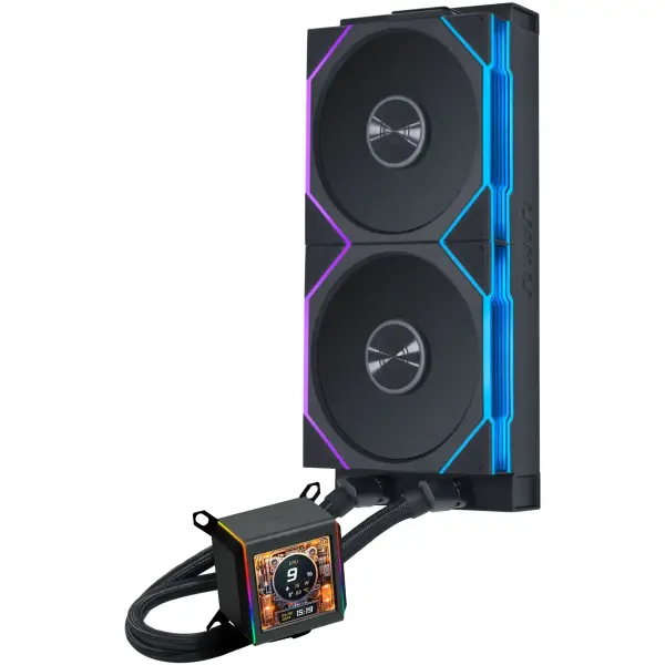 Купити Система водяного охлаждения Li Galahad GA II LCD TL 280 Black (G89.GA2ALCD28TLB.00) - фото 4