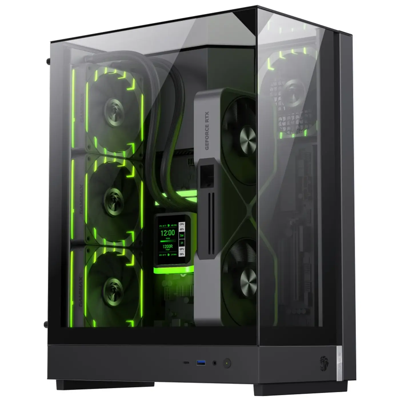 Купить Корпус Gamemax T20 BLACK - фото 1