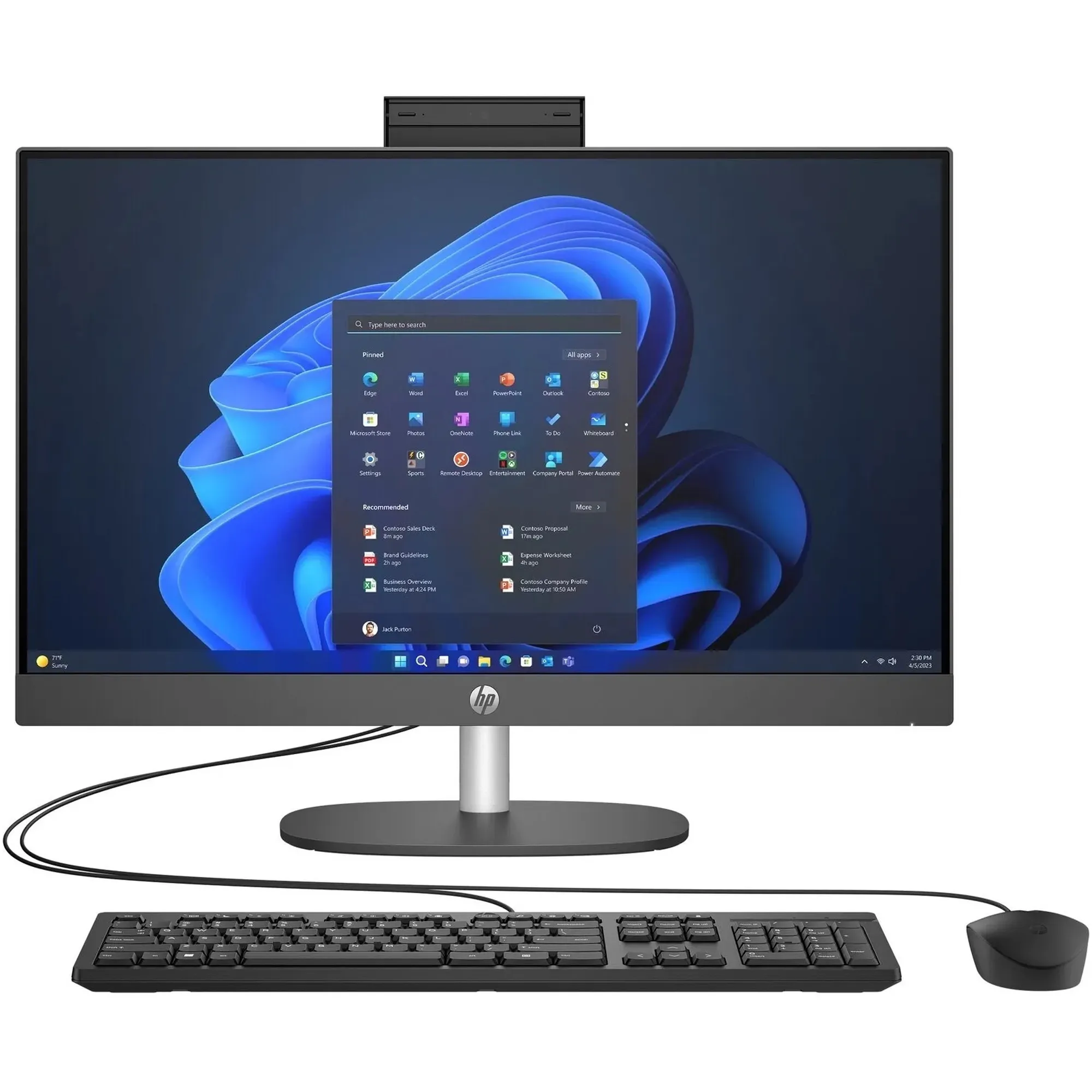Купити Моноблок 23.8'' HP ProOne 240 G10 (A54YZET) - фото 1