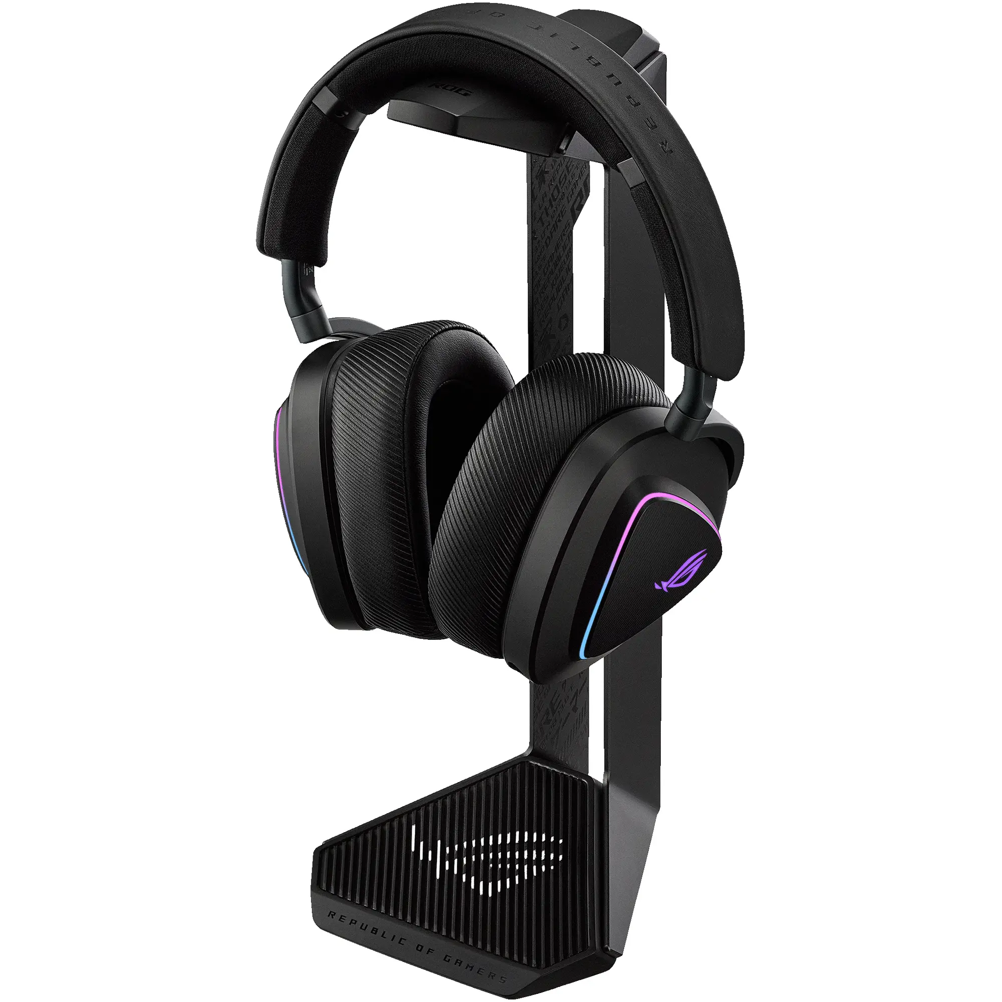 Купить Подставка для наушников ASUS ROG Throne II Core Black (90MP04F0-BHUA00) - фото 7