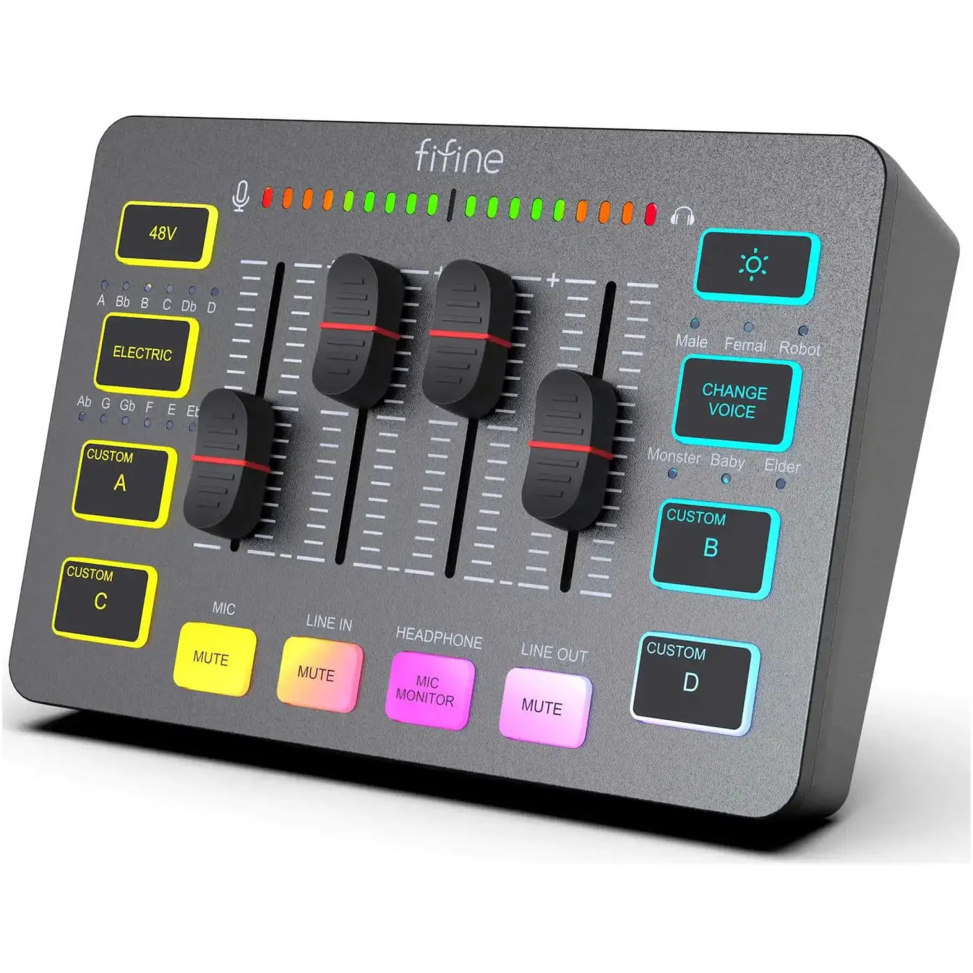 Купить Микшер Fifine SC3 Black - фото 1