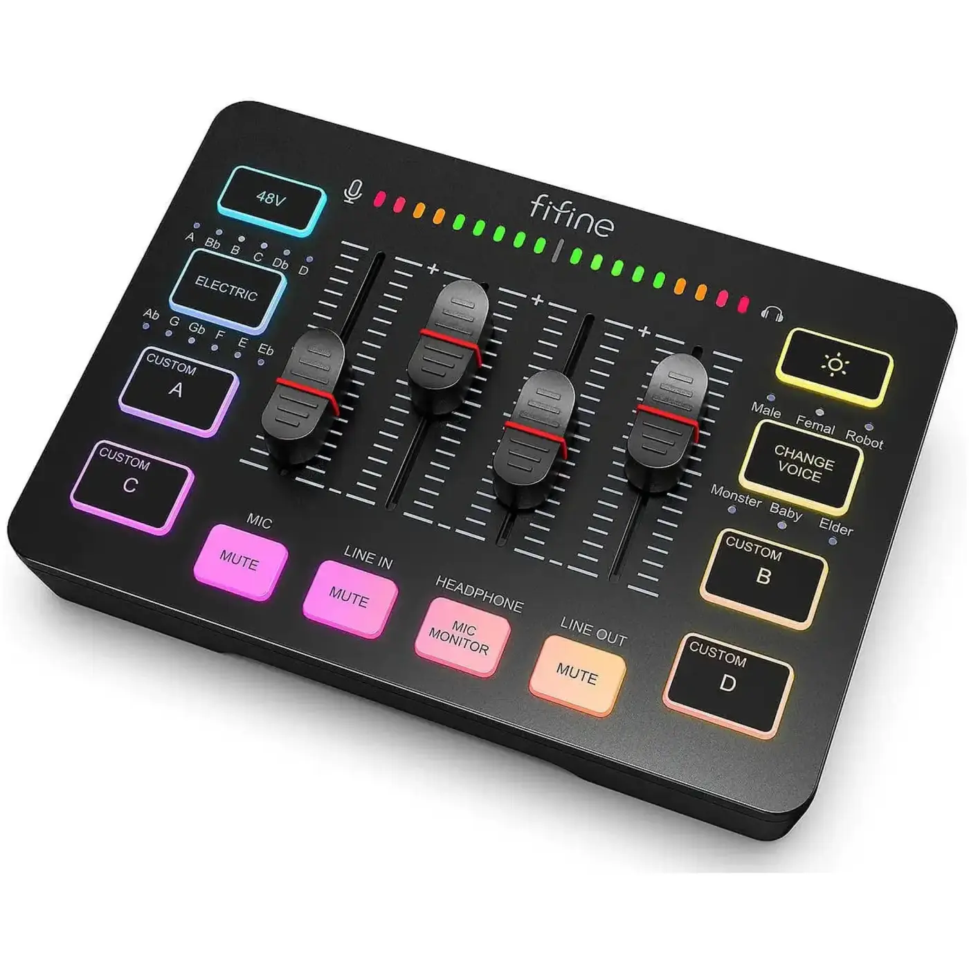 Купить Микшер Fifine SC3 Black - фото 3