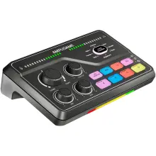 Купить Микшер Fifine SC8 Black - фото 2