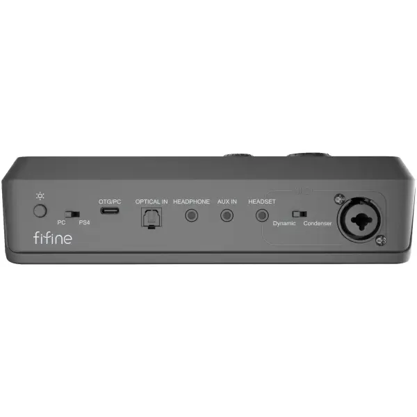 Купить Микшер Fifine SC8 Black - фото 4