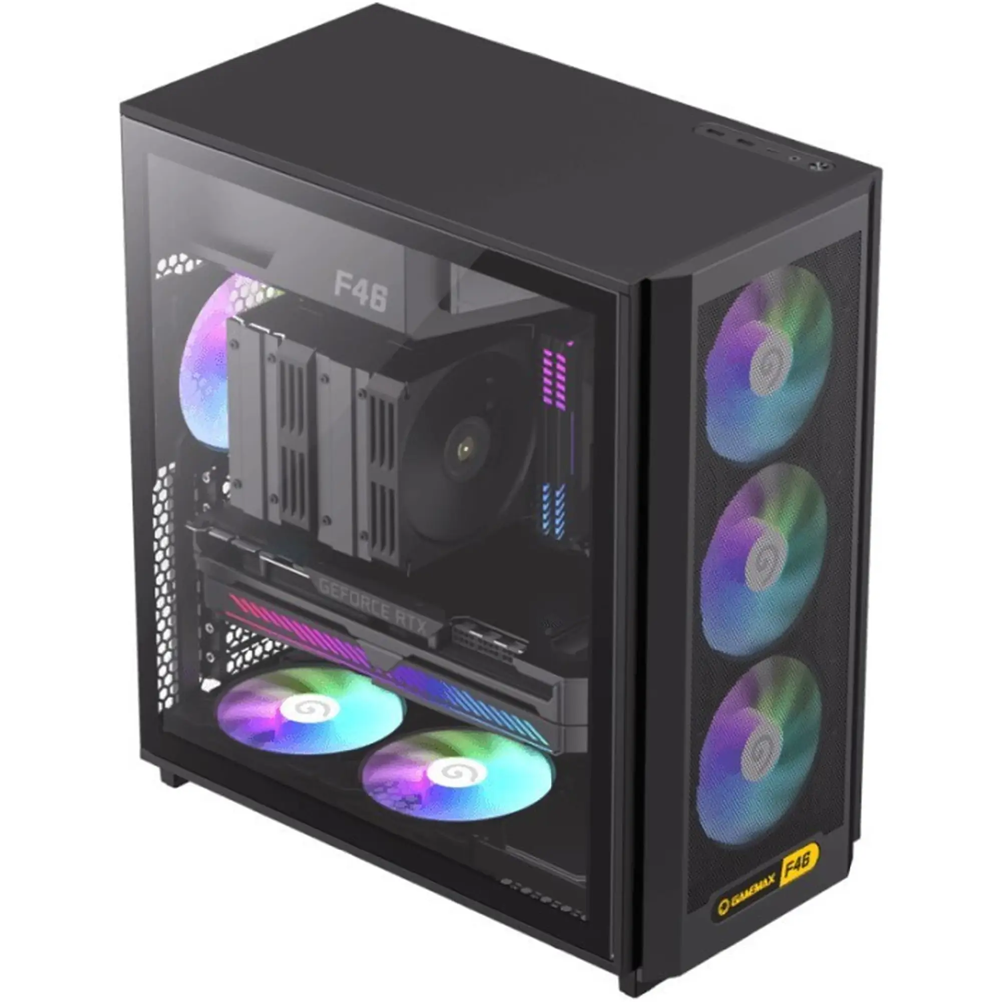 Купить Корпус Gamemax F46 BLACK - фото 2