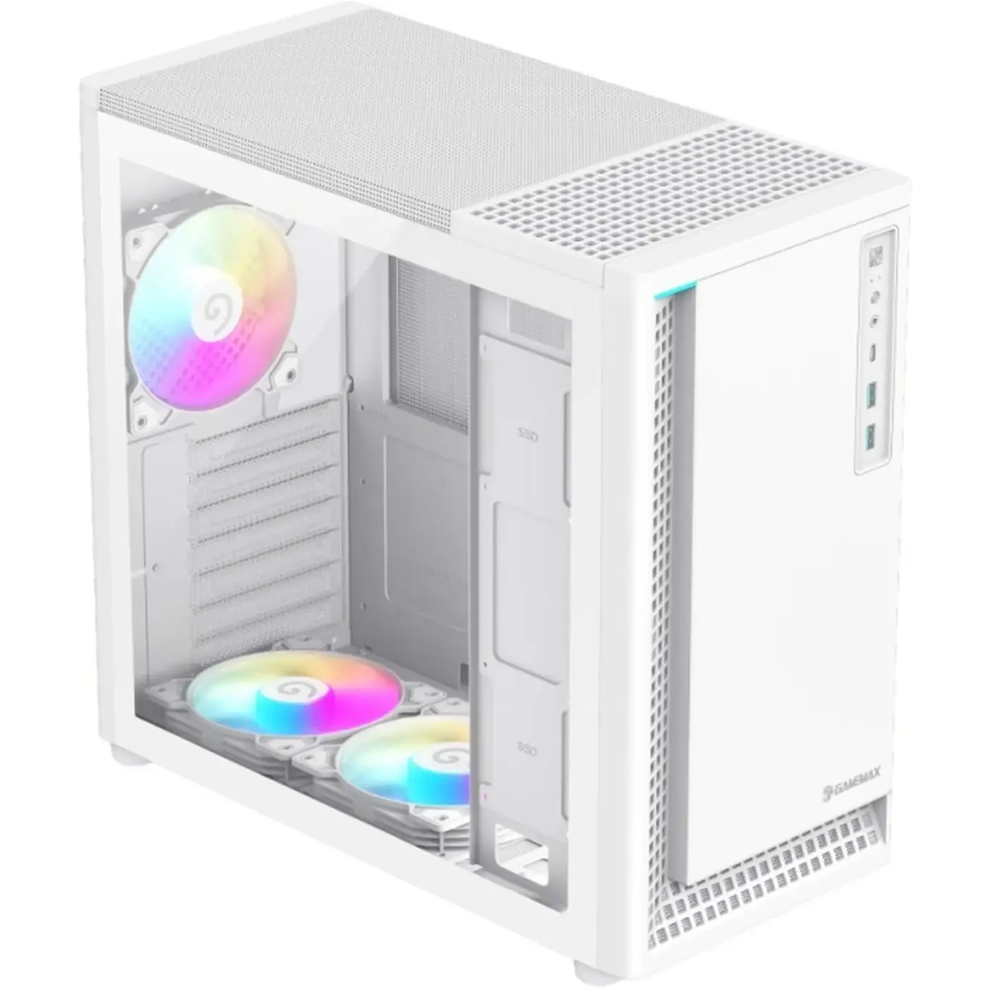 Купить Корпус Gamemax P30 WHITE - фото 2