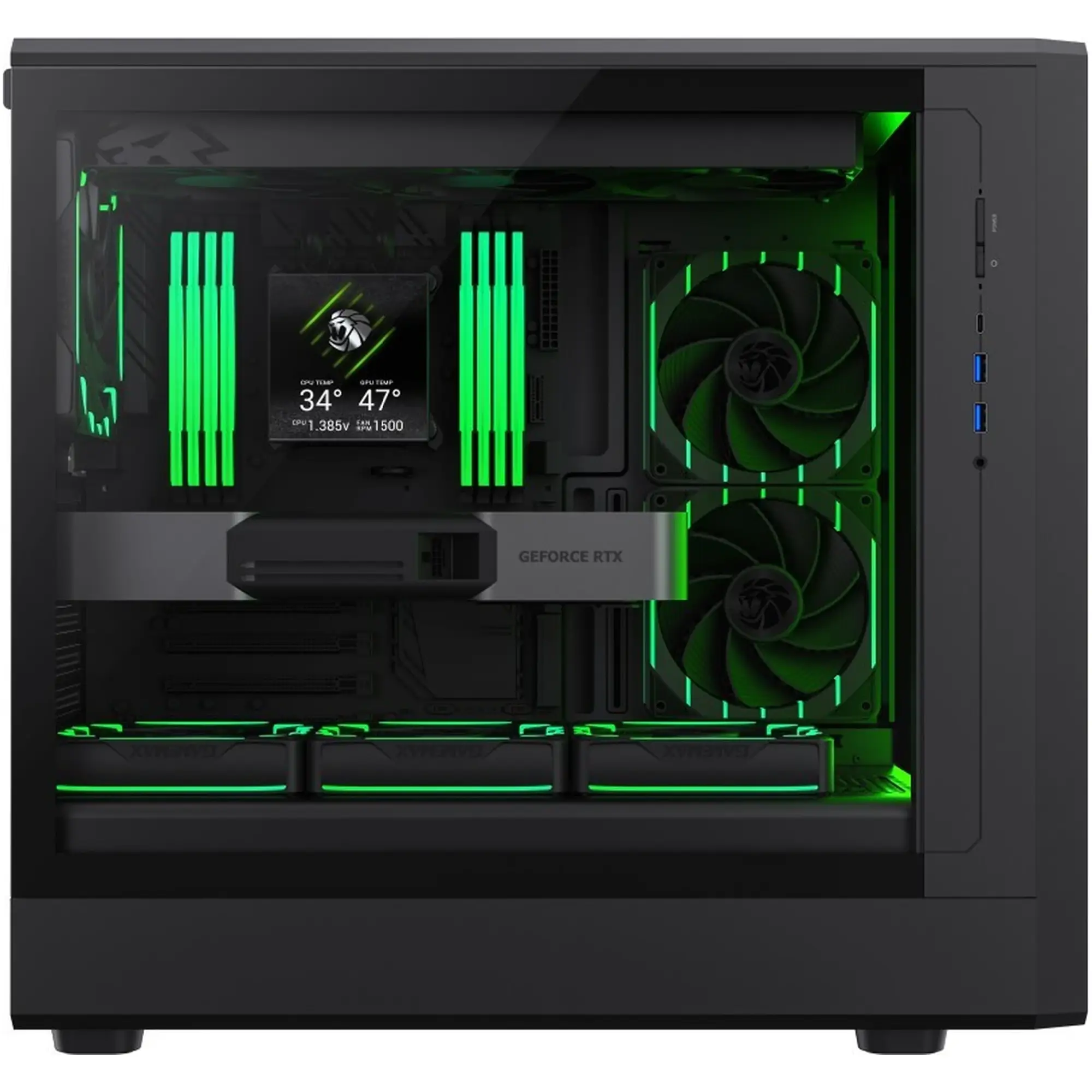 Купить Корпус Gamemax CLAW 460 BLACK - фото 7