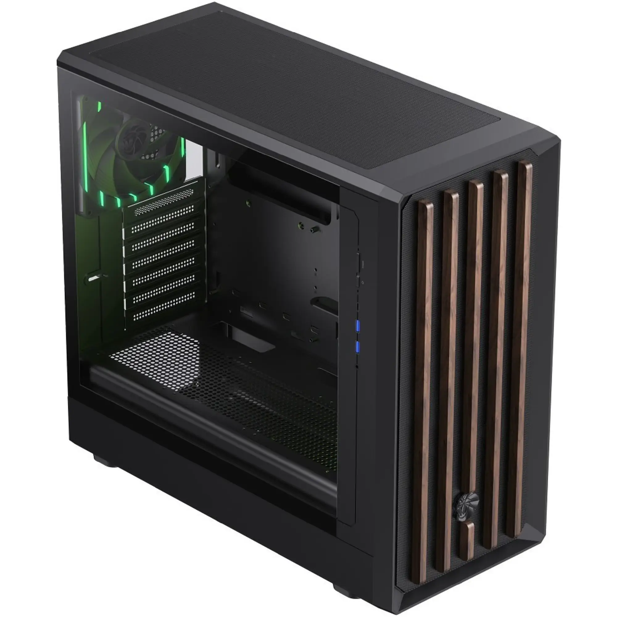 Купить Корпус Gamemax CLAW 460 WOOD BLACK - фото 2