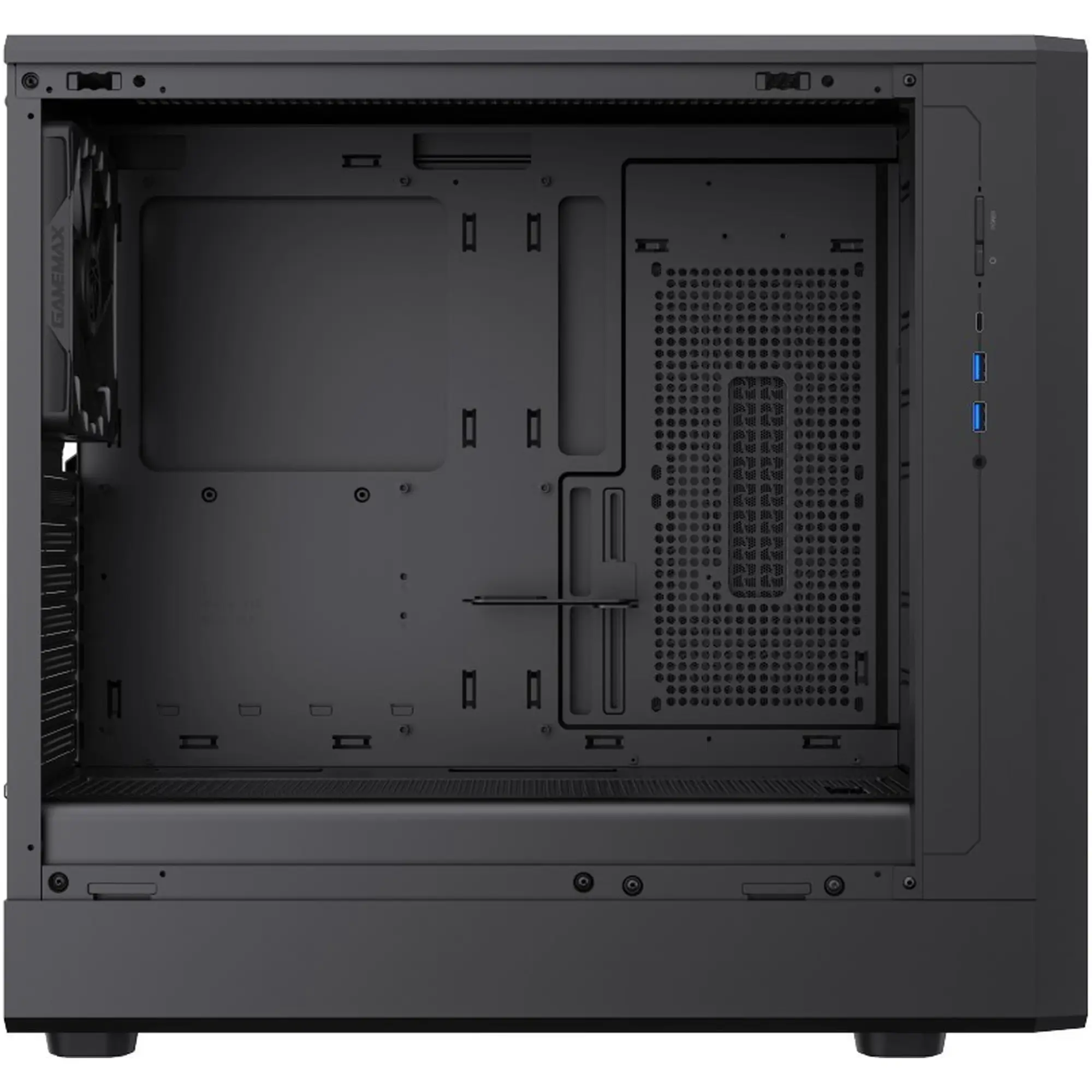 Купить Корпус Gamemax CLAW 460 WOOD BLACK - фото 10