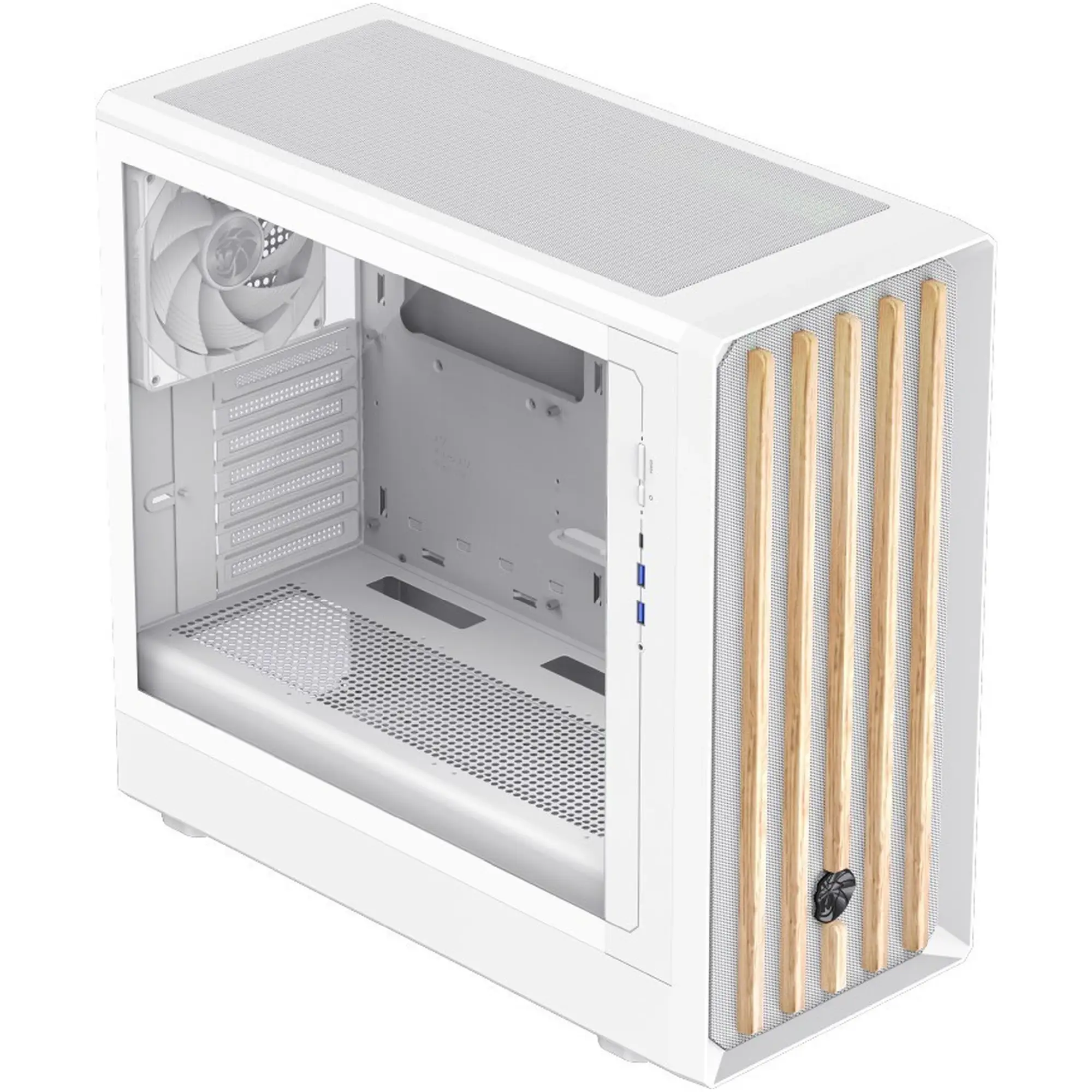 Купить Корпус Gamemax CLAW 460 WOOD WHITE - фото 4