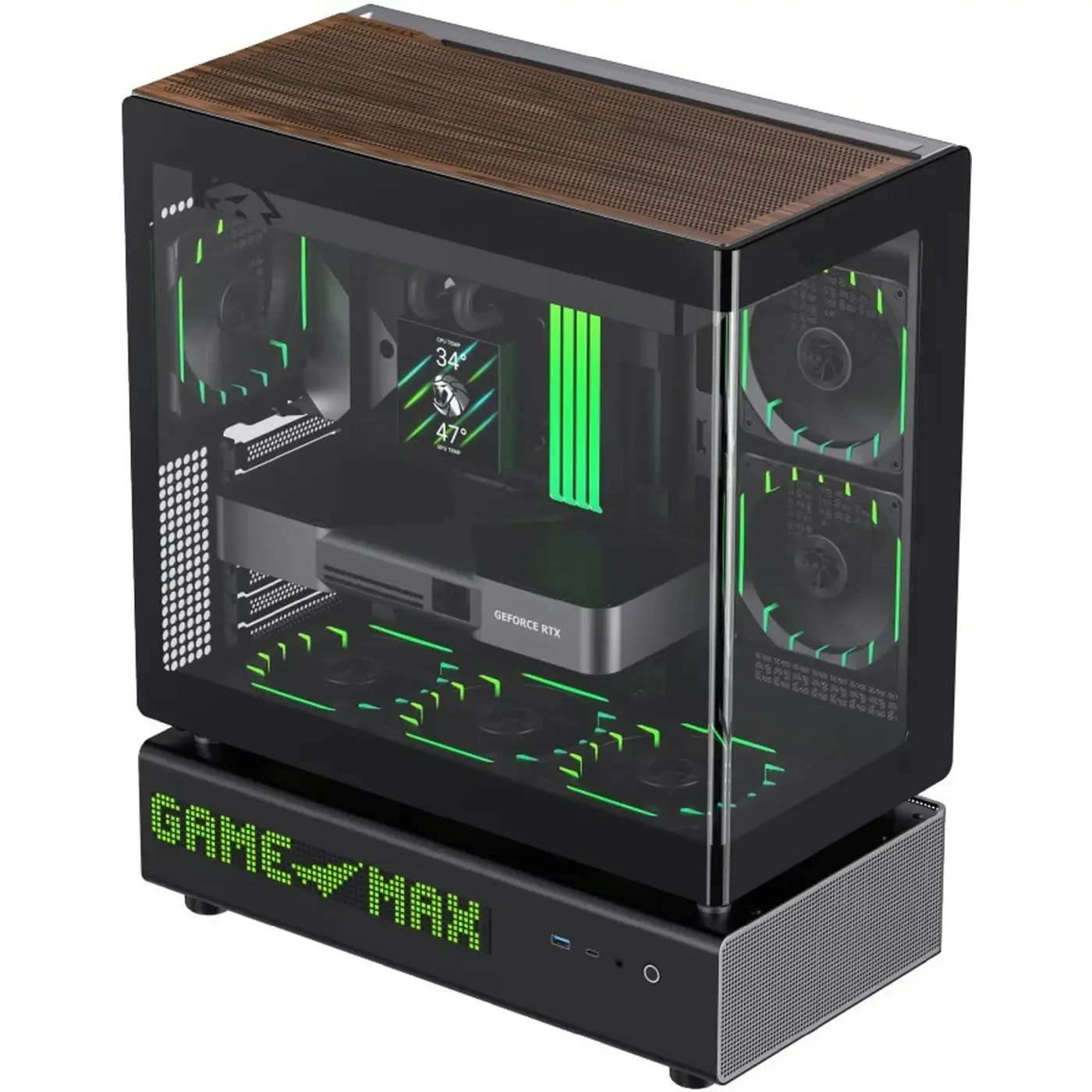 Купить Корпус Gamemax N90 BG - фото 4