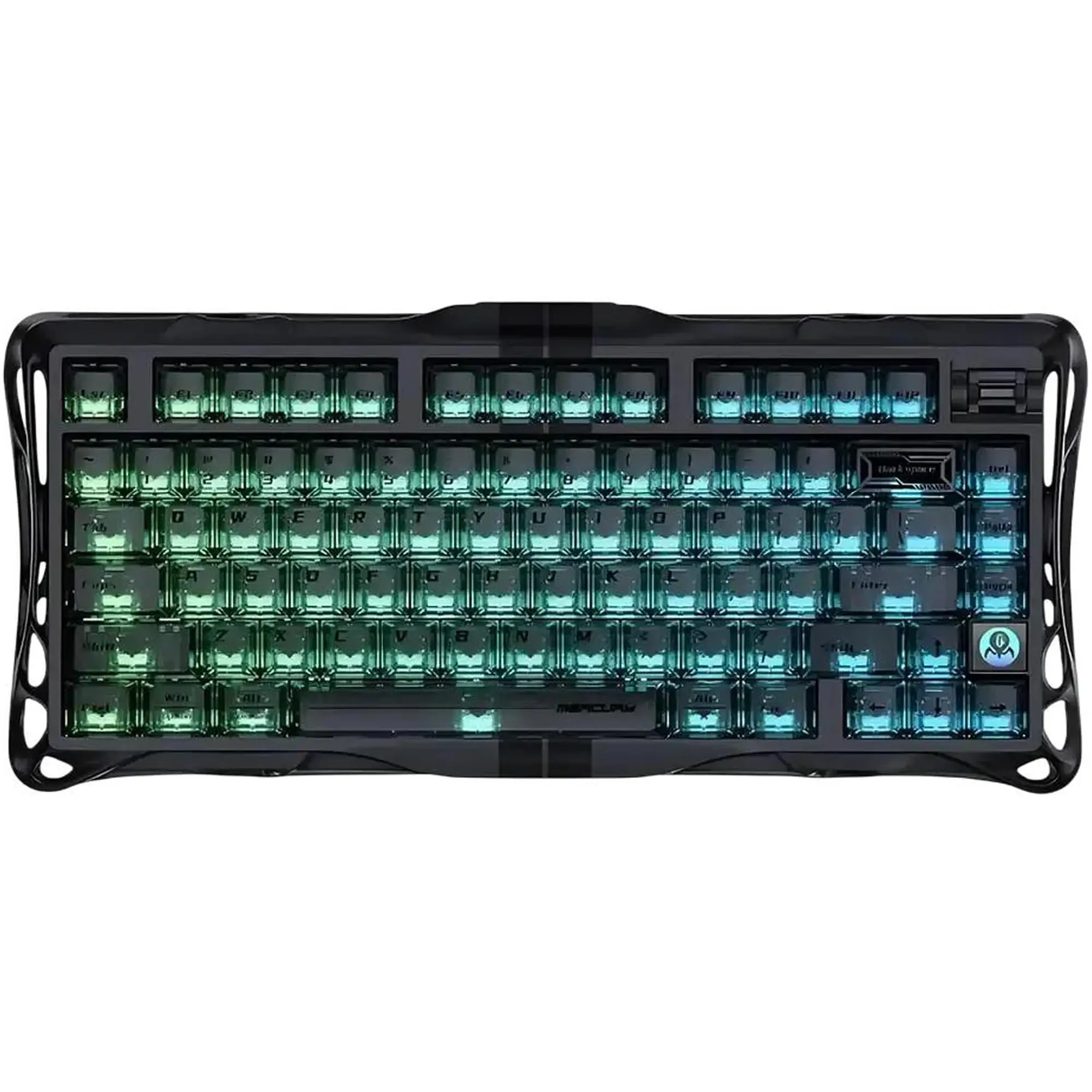 Купити Клавіатура GravaStar Mercury V75 Magnetic Jade Pro (GSV75_XTAL_BLK) - фото 1