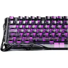 Купити Клавіатура GravaStar Mercury V75 Lite Transparent Black (GSV75LITE_XTAL_BLK) - фото 4