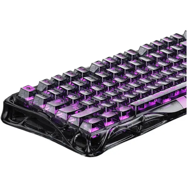 Купити Клавіатура GravaStar Mercury V75 Lite Transparent Black (GSV75LITE_XTAL_BLK) - фото 5