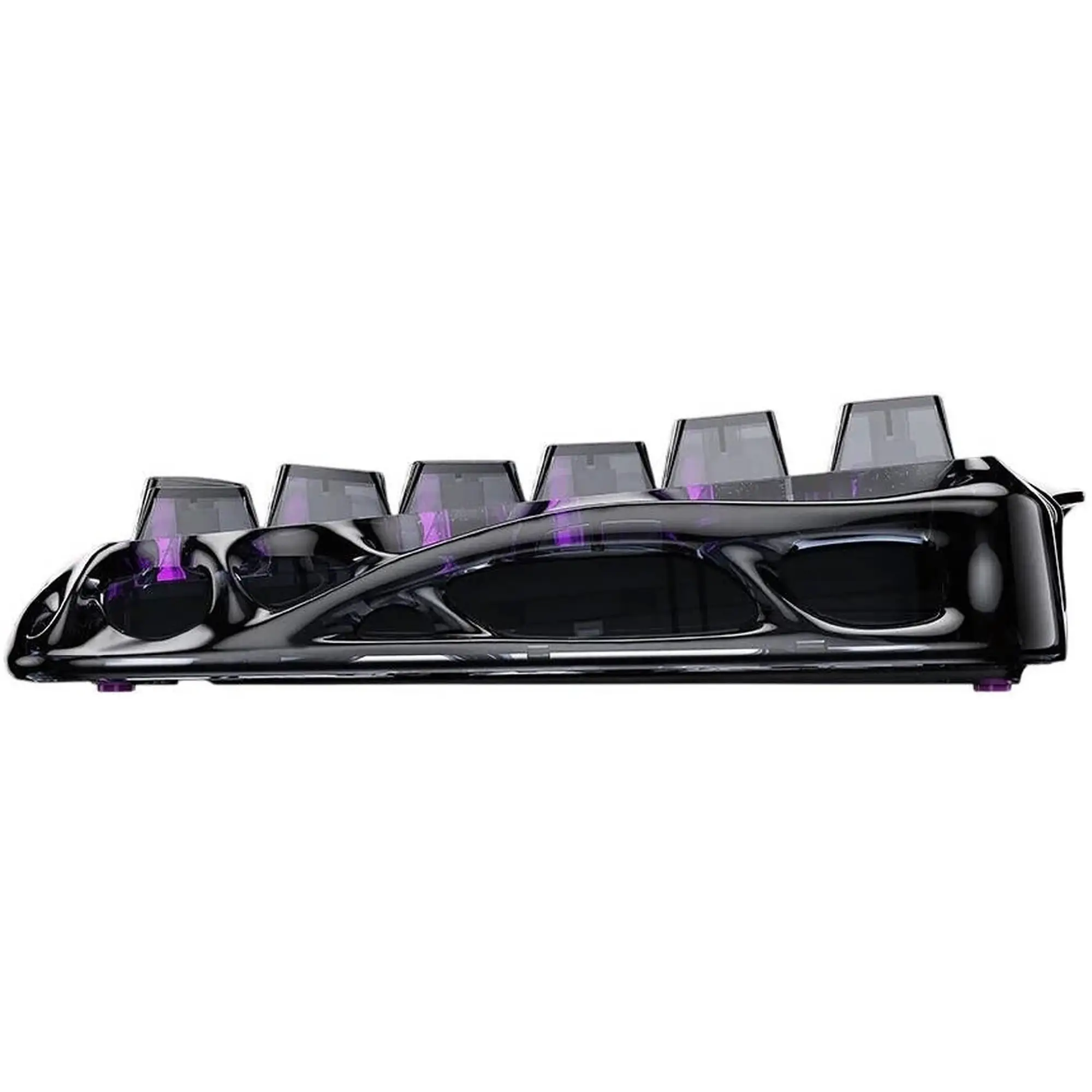 Купити Клавіатура GravaStar Mercury V75 Lite Transparent Black (GSV75LITE_XTAL_BLK) - фото 7