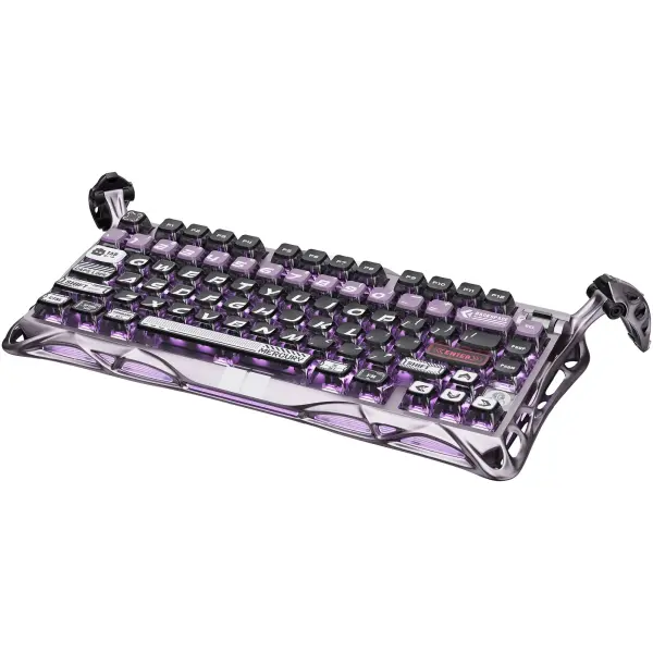 Купити Клавіатура GravaStar Mercury V75 Pro Gateron Jade Gaming Iron Purple (GSV75PRO_PL) - фото 2