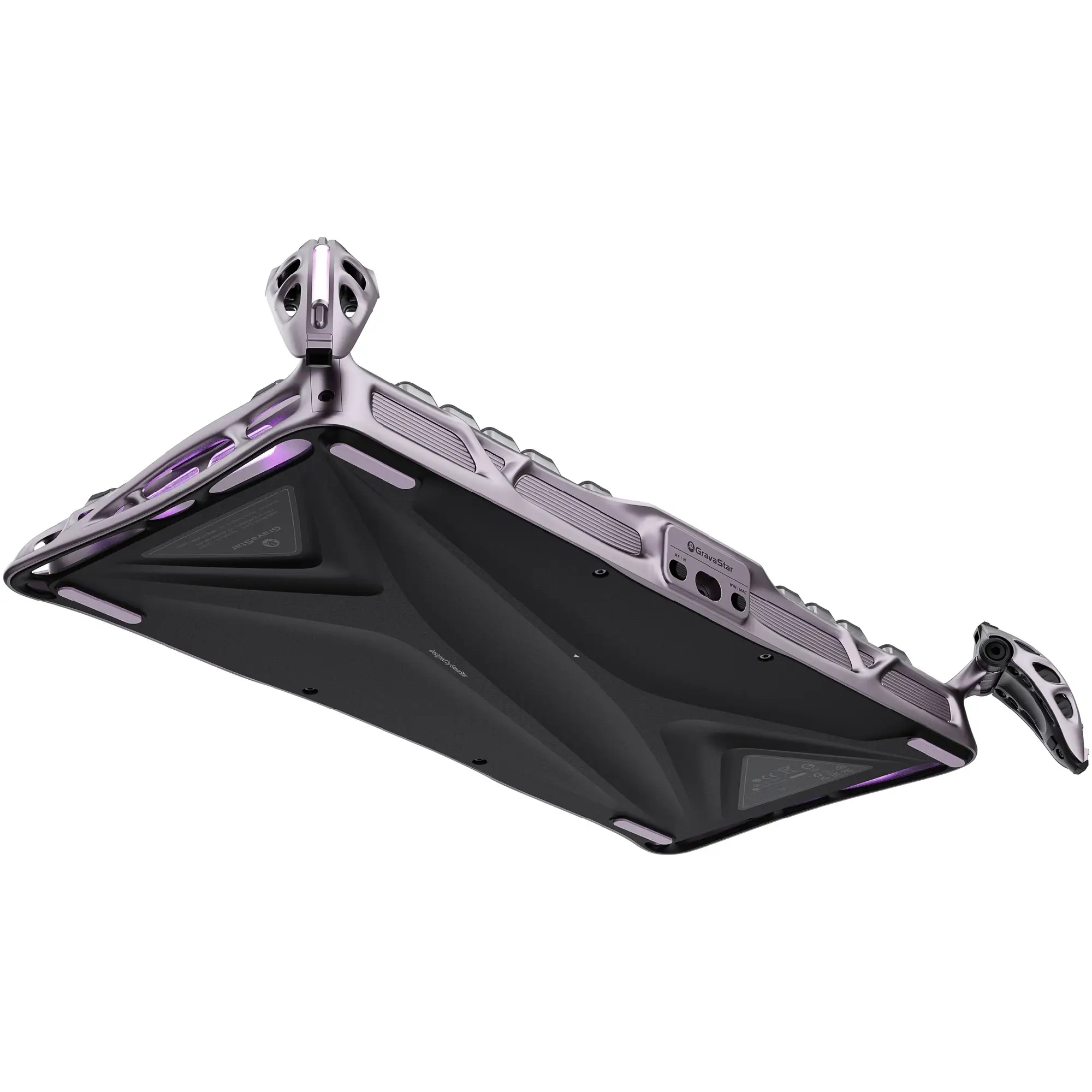Купити Клавіатура GravaStar Mercury V75 Pro Gateron Jade Gaming Iron Purple (GSV75PRO_PL) - фото 5