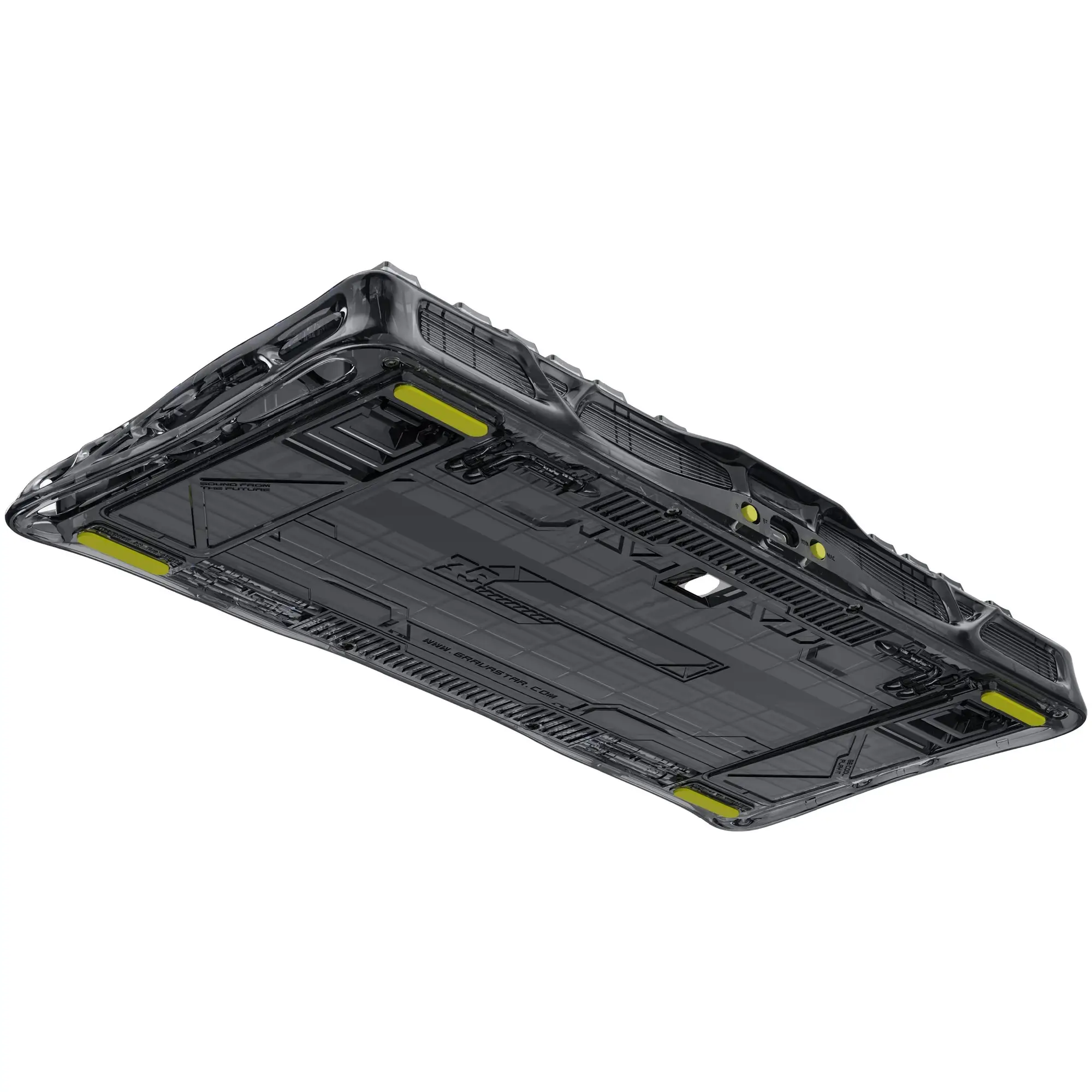 Купити Клавіатура GravaStar Mercury K1 Lite BSUN Grey Black (GSK1LITE_XTAL_BLK) - фото 7
