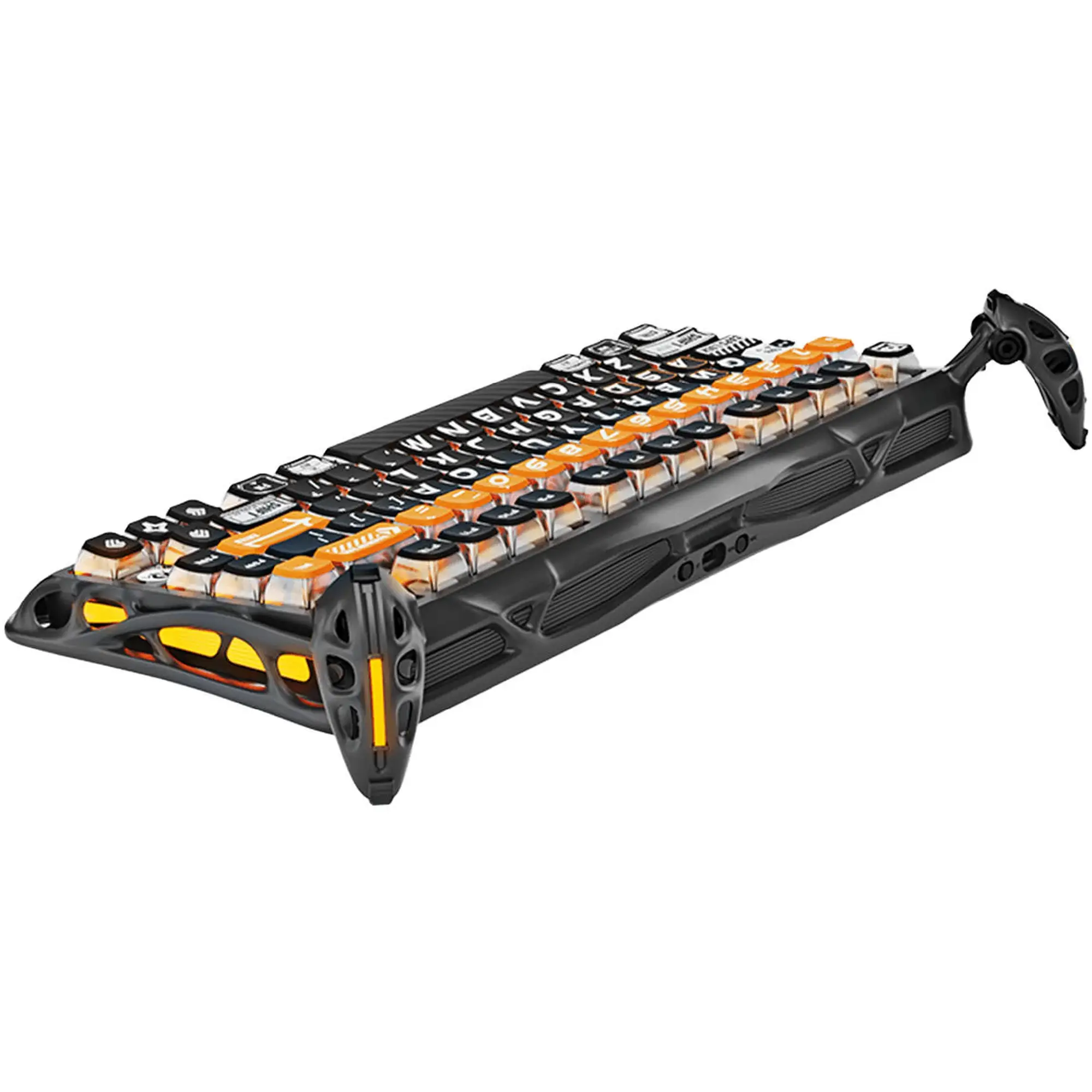 Купити Клавіатура GravaStar Mercury K1 Pro Kailh Speedy Mint CyberFlare (GSK1PRO_BO_BLK) - фото 4