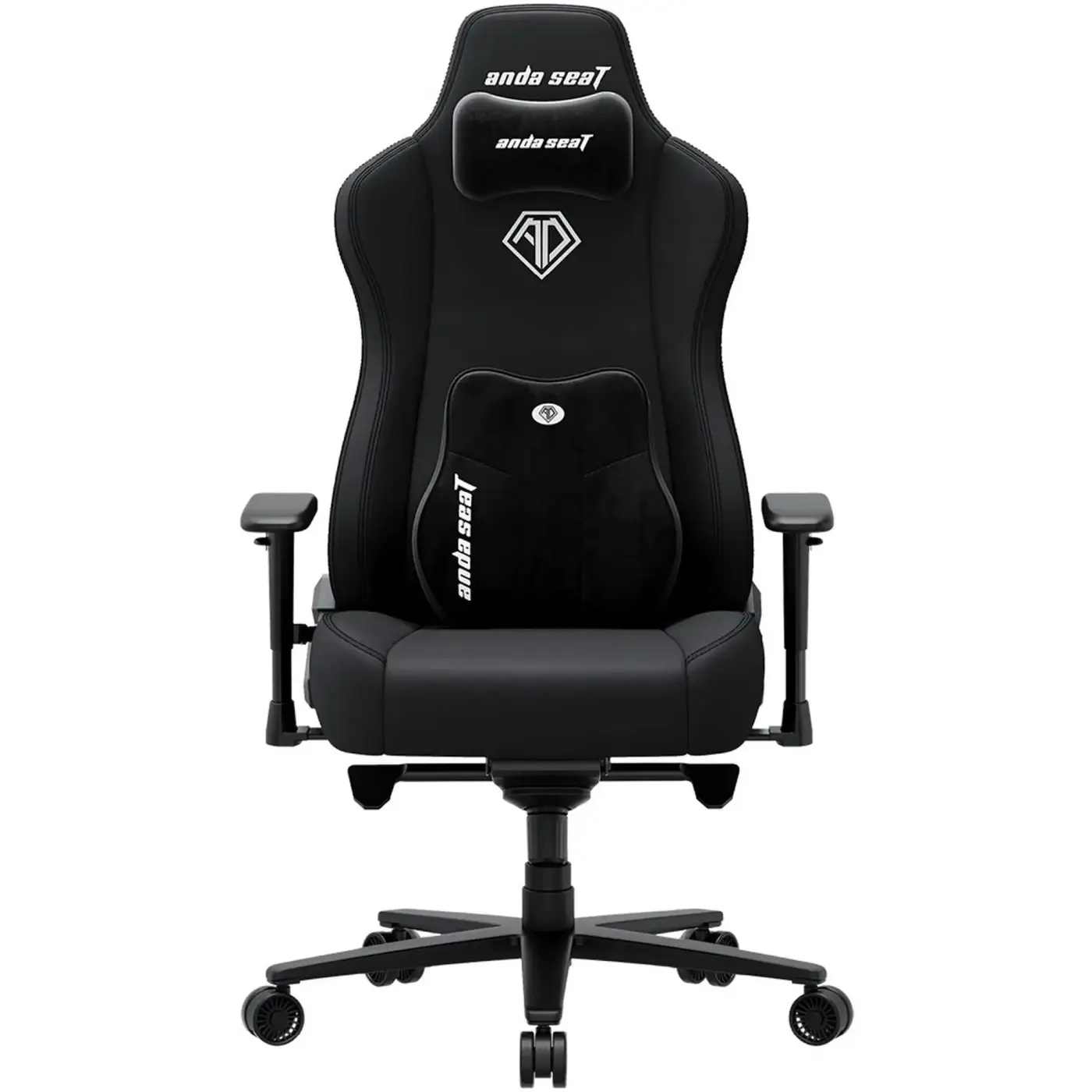 Купити Крісло для геймерів Anda Seat Novis Plus Fabric Black Size XL (AD23YC-XL-01-B-F-B04) - фото 1